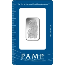 Lingote de Plata de 10 g PAMP