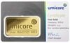 Lingote de Oro de 1 oz Umicore
