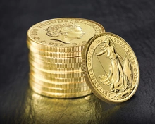 Moneda Britannia de Oro de 1 oz 2017