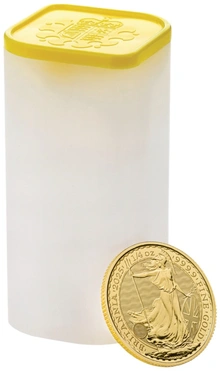 Moneda Britannia de Oro de Cuarto de Onza 2025