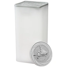 Moneda James Bond 007 de Plata de 1 oz 2024