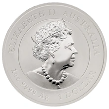 Moneda Perth Mint Calendario Lunar de Plata de 1 oz 2023 Año del Conejo