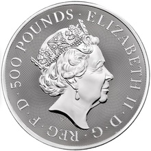 Moneda de 1kg de plata - Completer Bestias de la Reina 2021
