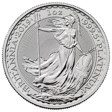 Moneda Britannia de Oro de 1 oz 2019