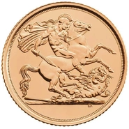 Moneda Medio Soberano de Oro (de Nuestra Elección)