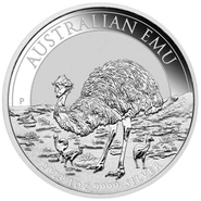 Emú Australiano de Plata