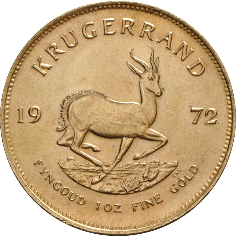 Krugerrand de 1oz de Oro 1972