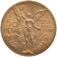 Moneda 50 Pesos Mexicanos