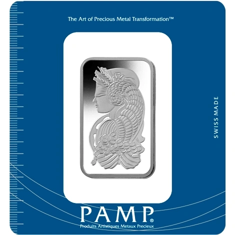 Lingote de Paladio de 100 g PAMP