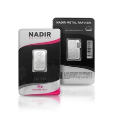 Lingote de Plata de 10 g Nadir
