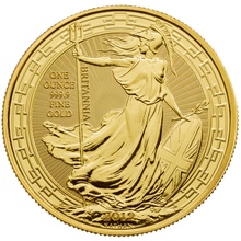 Britannia de 1oz de Oro (Borde Oriental) 2019
