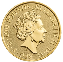 Moneda Bestias Tudor Eale de Beaufort de Oro de 1 oz 2023