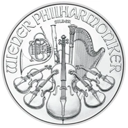 Moneda Filarmónica Viena de Plata de 1 oz 2023