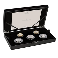 The 2026 United Kingdom Silver Proof Piedfort Commemorative Coin Set
