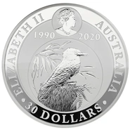 Moneda Cucaburra de Plata de 1 kg 2020