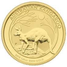 Canguro Australiano de 1/4oz de Oro 2019