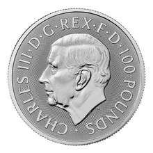 2026 El Dragón Real Dragon Tudor 1 onza Moneda de Platino