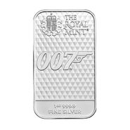 Lingote de Plata de 1 oz - Diamantes para la eternidad - James Bond 007