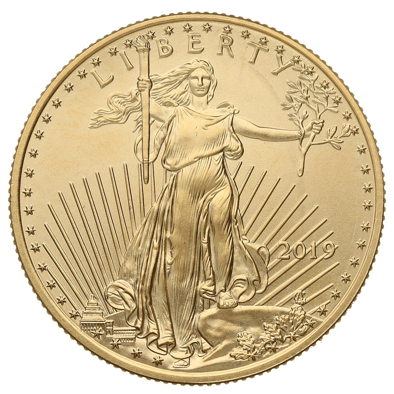 2019 Half Ounce American Eagle Gold Coin