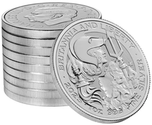 Moneda Britannia & Liberty de Plata de 1 oz 2025