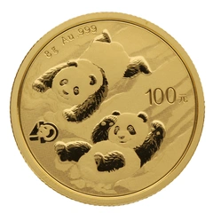 Moneda Panda Chino de Oro de 8 g 2022