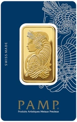 Lingote de Oro de 1 oz Lady Fortuna PAMP