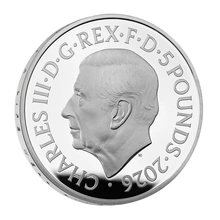 Juego de monedas Proof de plata del Reino Unido 2026