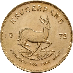 Moneda Krugerrand de 1 oz de Oro 1972