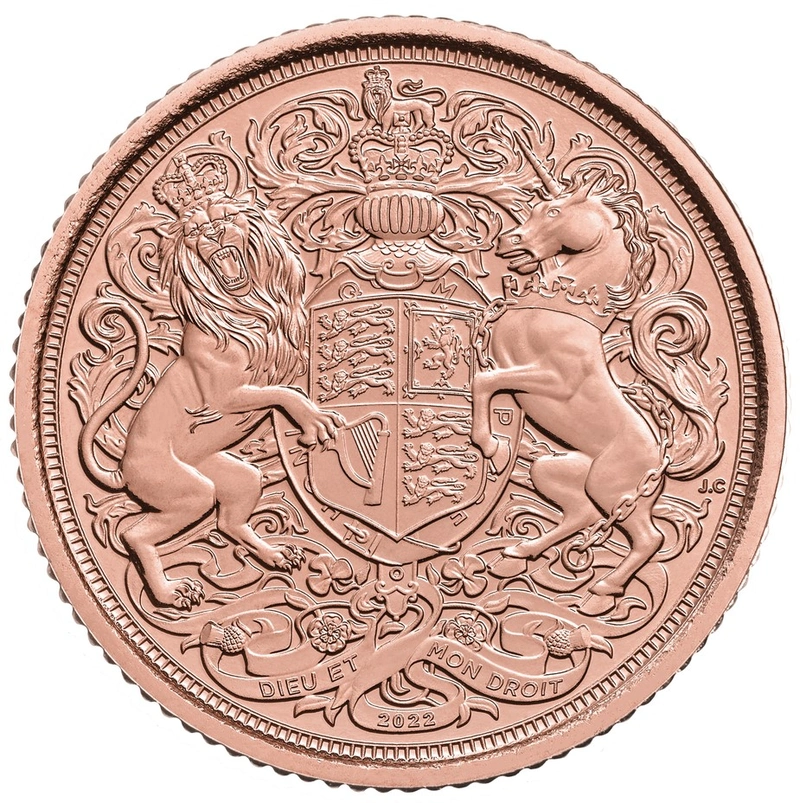 Moneda Medio Soberano de Oro Edición Conmemorativa 2022