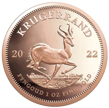 Moneda Krugerrand de 1 oz de Oro 2022