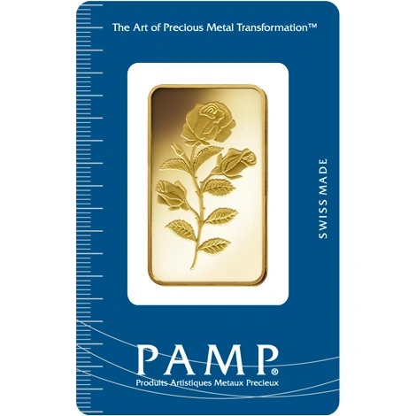 Lingote de Oro de 1 oz PAMP Rosa