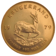 Moneda Krugerrand de 1 oz de Oro 1979