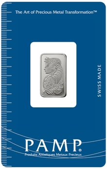 Lingote de Platino de 5 g PAMP