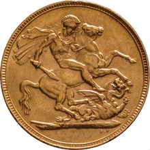 Soberano de Oro - Eduardo VII