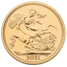 Moneda Soberano de Oro 2021