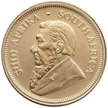 Moneda Krugerrand de 1/10 oz de Oro 2024