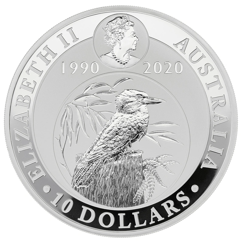 2020 10oz Silver Kookaburra