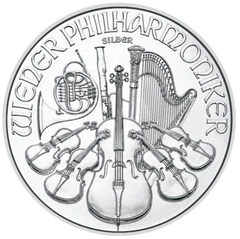 Moneda Filarmónica Viena de Plata de 1 oz 2023