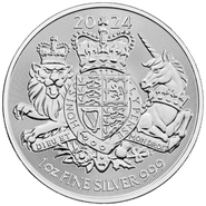 Moneda Escudo de Armas de Plata de 1 oz 2024