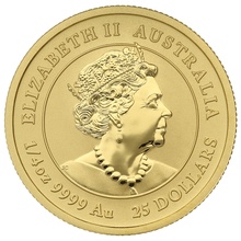 Perth Mint 1/4oz de Oro - 2020 Año del Ratón