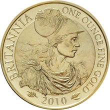Juego de 4 Britannias Proof 2010 (en Caja Original)