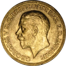 Moneda Soberano de Oro Jorge V 1929 Perth
