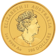 Moneda Perth Mint Calendario Lunar de Oro de 1 oz 2023 Año del Conejo