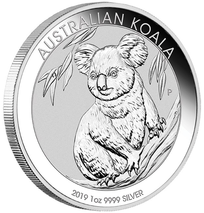 Koala Australiano de 1oz de Plata 2019