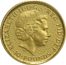 Moneda Britannia de Oro de 1/4 oz 2015