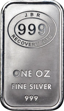 Lingote de Plata de 1 oz JBR