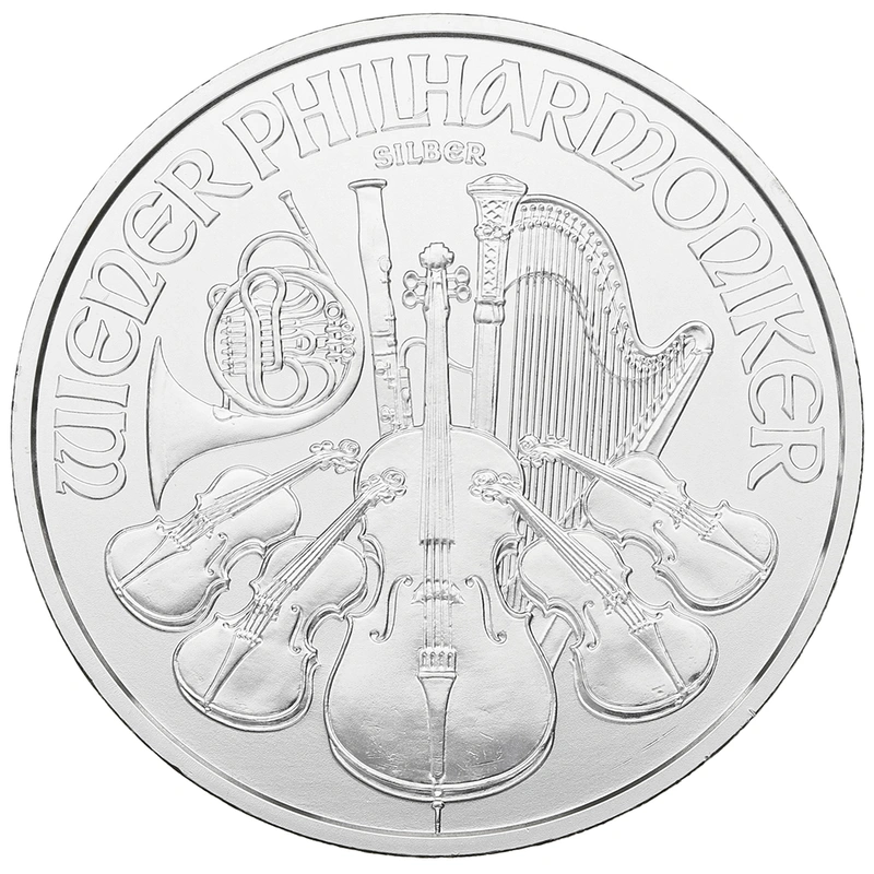 Moneda Filarmónica Viena de Plata de 1 oz 2020