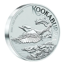 Moneda de plata australiana Kookaburra 2026 1 kg