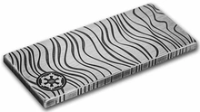 Moneda de Plata Rectangular de 10 oz - Guerra de las Galaxias™ Mandalorian Beskar