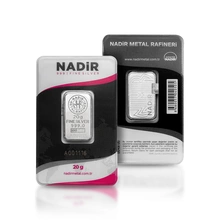 Lingote de Plata de 20 g Nadir